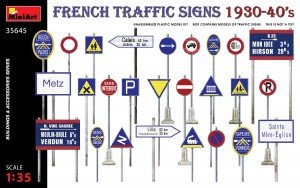Mini Art - French Traffic Signs 1930-1940's 1:35