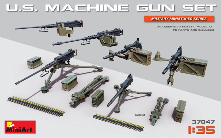 Mini Art - US Machine Gun Set 1:35