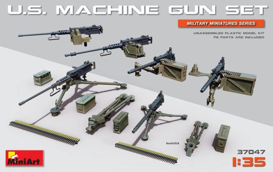 Mini Art - US Machine Gun Set 1:35