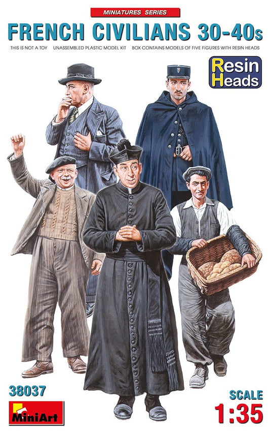 Mini Art - French Civilians 1930s-1940s 1:35