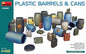 Mini Art - Plastic Barrels Cans 1:48