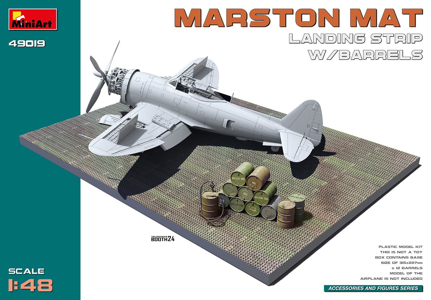 Mini Art - Marston Mat Landing Strip 1:48