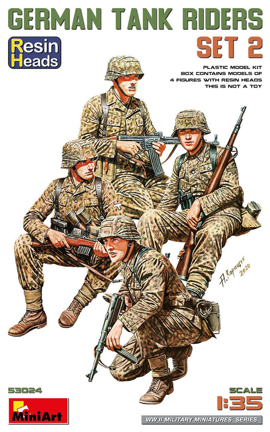 Mini Art - German Tank Riders Set 2 1:35