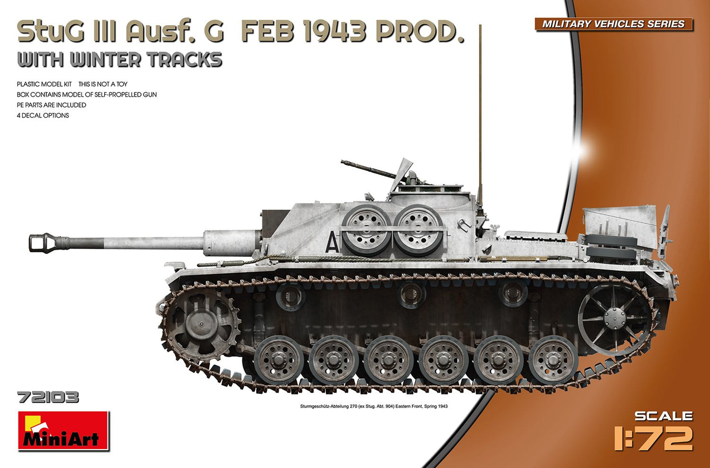 Mini Art - Stug 3G Feb 43' w/Winter Tracks 1:72