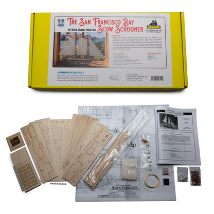 San Francisco Bay Scow Schooner 1:48 – Midwest 972 Heritage Edition