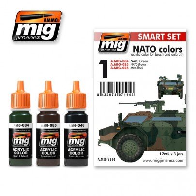 MIG Jimenez - Nato Colors Set