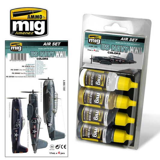 MIG Jimenez - Us Navy Ww-2 Colors Set
