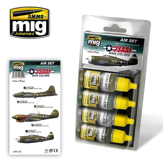 MIG Jimenez - Usaaf Ww-2 Colors Set