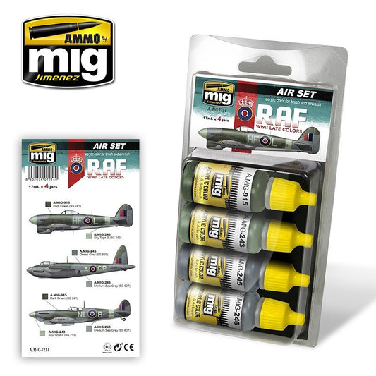 MIG Jimenez - Ww-2 Raf Colors Set Late