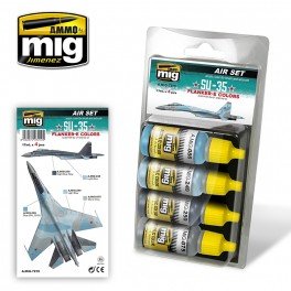 MIG Jimenez - SU-35 Flanker-E Color Set