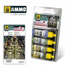 MIG Jimenez - WWII Japanese Cockpits Color Set