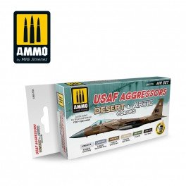 MIG Jimenez - USAF Aggressors Desert & Artic Color Set