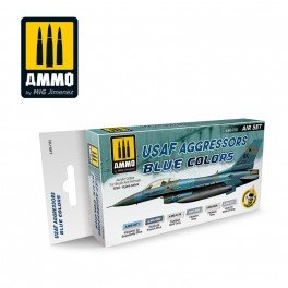 MIG Jimenez - USAF Aggressors Blue Color Set