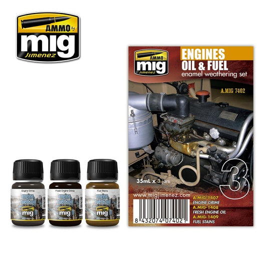 MIG Jimenez - Engines Set