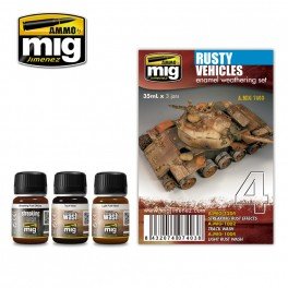 MIG Jimenez - Rusty Vehicles Set