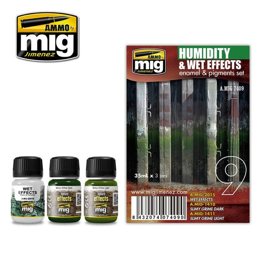 MIG Jimenez - Humidity and Wet Effects Set
