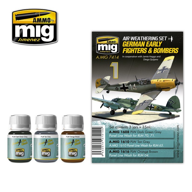 MIG Jimenez - German Early Fighters & Bombers Set