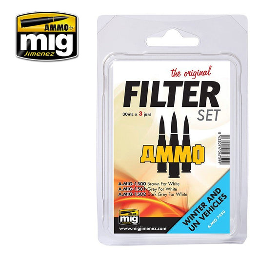 MIG Jimenez - Filter Set for Winter & UN Vehicles Set