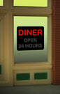 Miller Eng. - O/Ho Diner Window Sugn