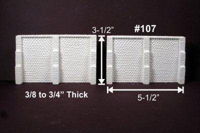 Monroe - HO Retaining Wall Fieldstne2pk
