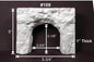 Monroe - HO Tunnel Portl BlastdRck Sgl