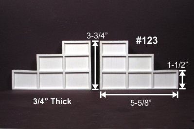 Monroe - HOn3 WingWalls Wood 2pk