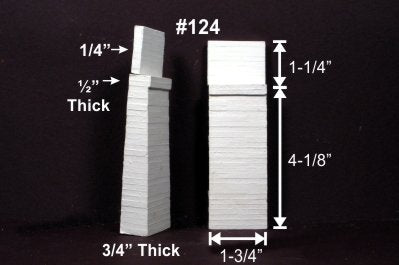 Monroe - HOn3 Bridge Abutmnt Board 2pk
