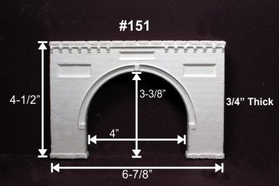 Monroe - HOn3 Tunnel Portl Brick Dbl