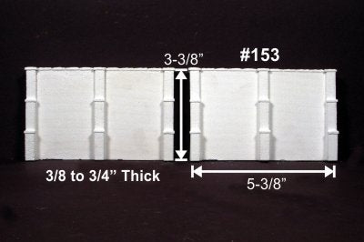 Monroe - HOn3 Retainging Walls 2pk