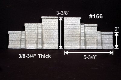 Monroe - HOn3 Taperd WingWall SndStne2p