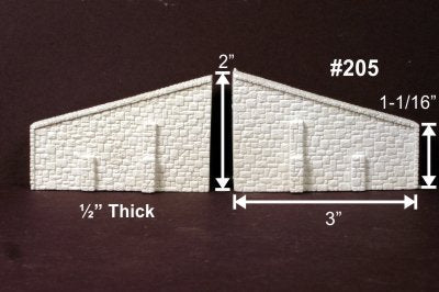 Monroe - N Abutmnt Wings RandomStne 2pk