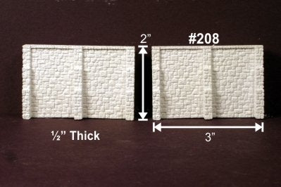 Monroe - N Retain'g Walls RandmStne 2pk