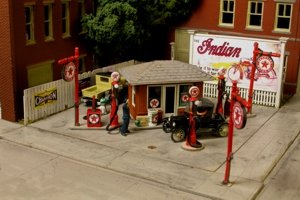 Monroe - Ho J. Burke Filling Station