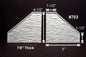 Monroe - HOn3 Wing Walls Splt Stone 2pk