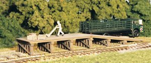 Monroe - N Railroad Loading Ramps 2pk