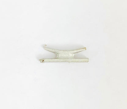 Model Expo - 7/16" (11mm) Pewter Cleat, Two Horned with Pin 20 pcs