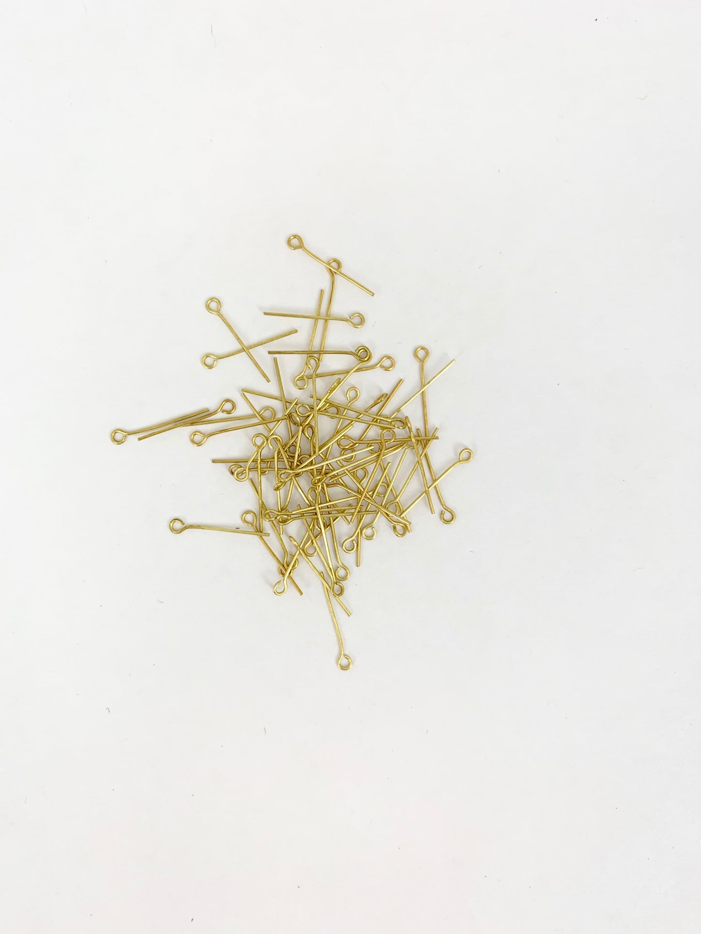 Model Expo - 1/16 x 1/2" Brass Jackstay Eyebolts 60 pcs