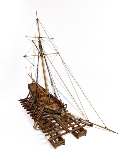 Model Shipways ARMED VIRGINIA SLOOP 1:48 SCALE