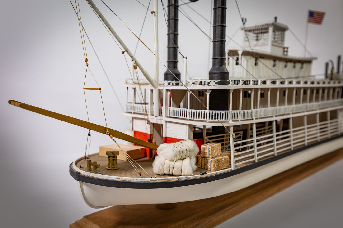 Model Shipways CHAPERON Mississipi Sternwheel Steamer 1:48