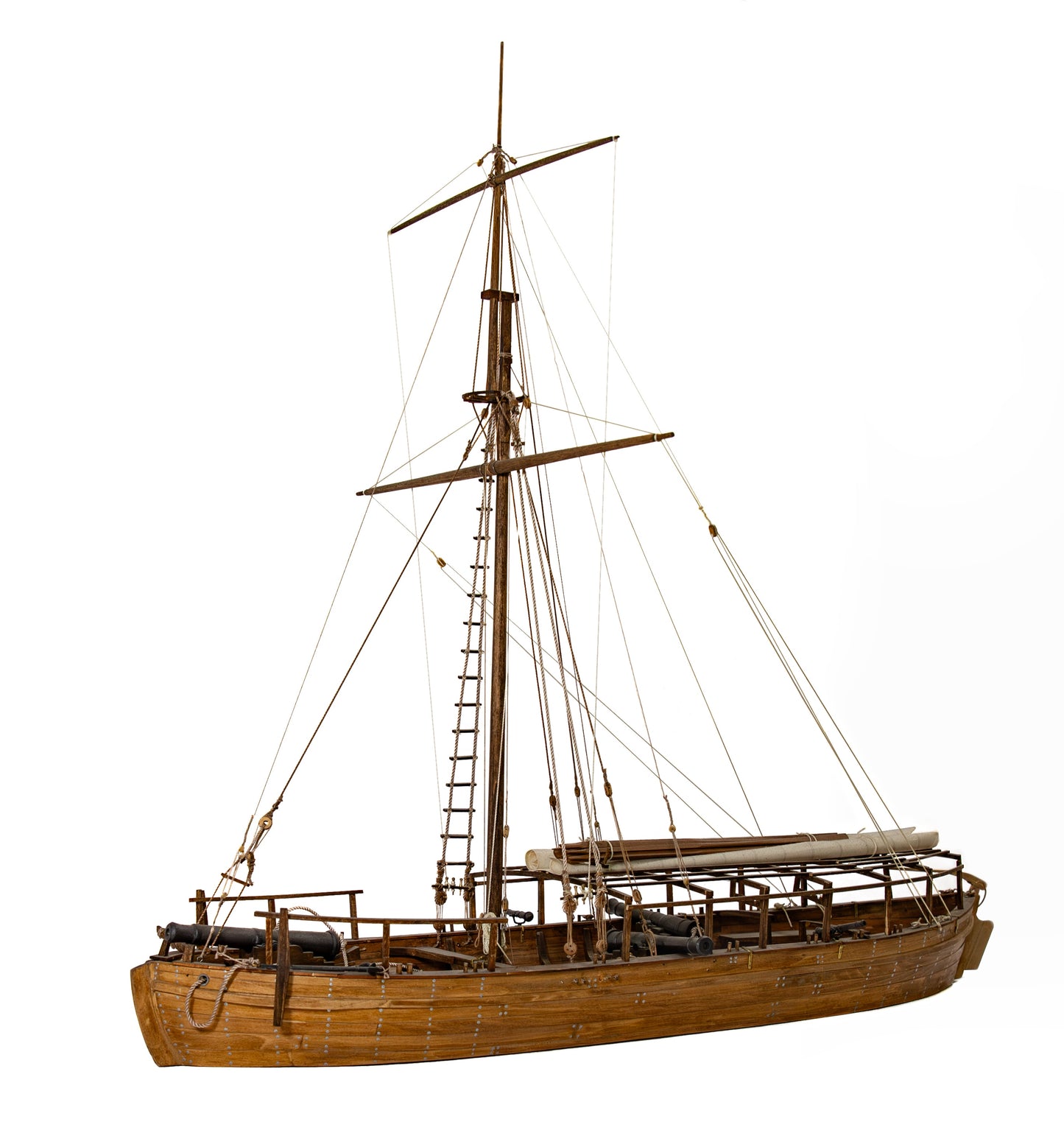 Model Shipways GUNBOAT PHILADELPHIA AMERICAN FLEET 1776 1:24 SCALE