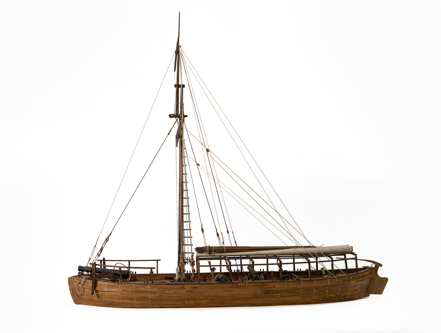 Model Shipways GUNBOAT PHILADELPHIA AMERICAN FLEET 1776 1:24 SCALE