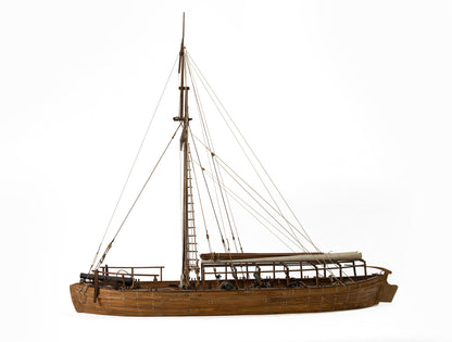 Model Shipways GUNBOAT PHILADELPHIA AMERICAN FLEET 1776 1:24 SCALE