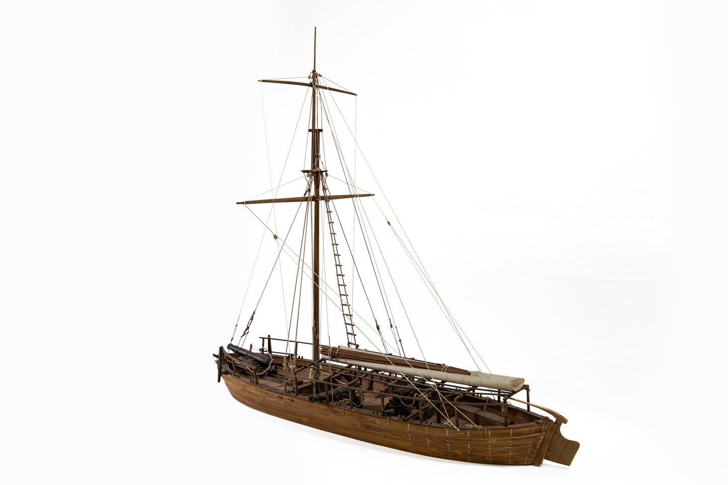 Model Shipways GUNBOAT PHILADELPHIA AMERICAN FLEET 1776 1:24 SCALE