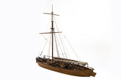 Model Shipways GUNBOAT PHILADELPHIA AMERICAN FLEET 1776 1:24 SCALE