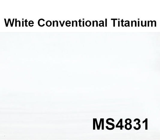 Model Expo - 1 Oz. White, conventional titanium