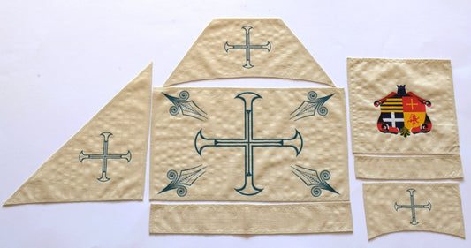 Dusek-Mamoli - Mamoli MV21-SAILS Set of Sails for Sao Miguel Caracca Atlantica Model Ship Kit - Scale 1/54