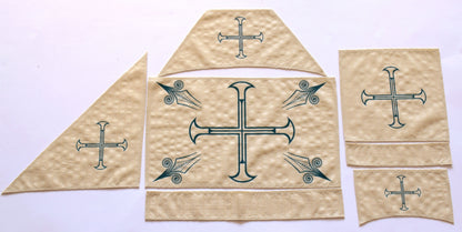 Dusek-Mamoli - Mamoli MV21-SAILS Set of Sails for Sao Miguel Caracca Atlantica Model Ship Kit - Scale 1/54