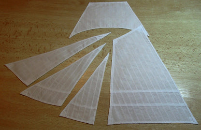 Dusek-Mamoli - Mamoli MV33-SAILS Set of Sails for Gretel Model Ship Kit - Scale 1/54