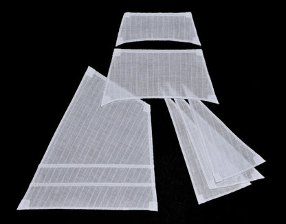 Dusek-Mamoli - Mamoli MV35-SAILS Set of Sails for Hunter Model Ship Kit - Scale 1/72