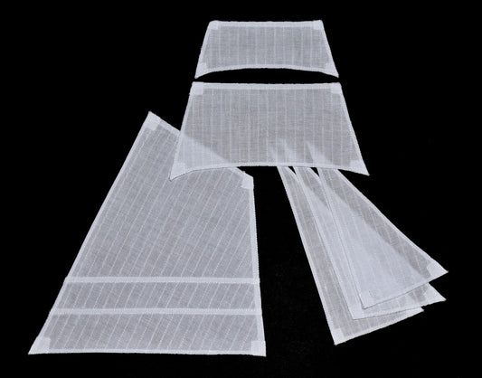 Dusek-Mamoli - Mamoli MV35-SAILS Set of Sails for Hunter Model Ship Kit - Scale 1/72